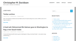 Desktop Screenshot of christopherdavidson.net